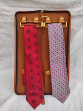 PORTA CRAVATTE PELLE BRIC'S DA VIAGGIO NUOVO ORIGINALE ITALIA