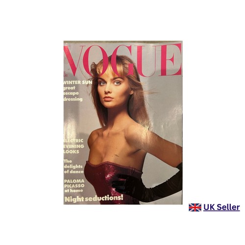 Vintage vogue magazine winter - vintage,