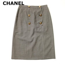 Gonna CHANEL vintage 34 XS oro