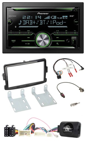Pioneer volante bluetooth dab - pioneer,