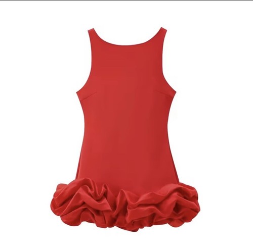 Vestito elegante con balze - con,