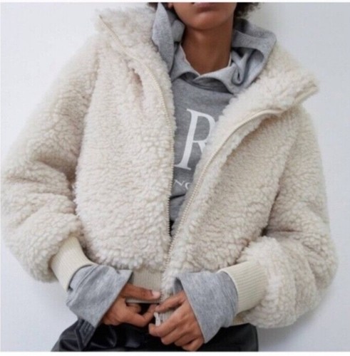 Zara trf teddy bear beige - zara,