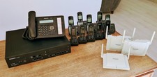 Panasonic KX-NS500 system worth 5,000$ (3 DECT cells, 2 door openers, handsets)
