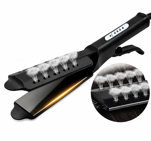 Piastra capelli vapore - a,