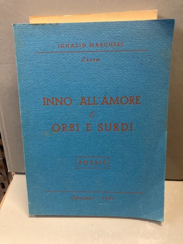 Inno all amore orbi - all'amore,