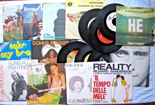 Lotto dischi giri con - 45,