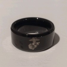Fascia in tungsteno nero Corpo