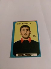 Edizione Lampo Calciatori 1963/64 Figurina N. 254 Rigamonti Del Monza