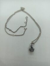 Collana Pandora Con Pendente Corona Regina