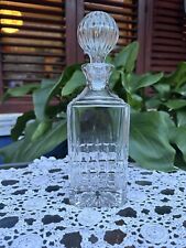 BOTTIGLIA IN VETRO DECANTER-WHISKY LIQUORE-VINTAGE