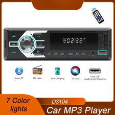 1Din MP3 Autoradio FM USB TF