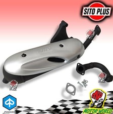 MARMITTA SITO PLUS TIPO ORIGINALE OMOLOGATA MOTORE PIAGGIO 50 2T ZIP AIR 2000