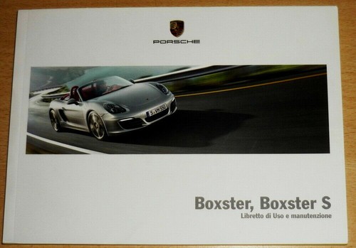 Uso manutenzione porsche - manutenzione, 981