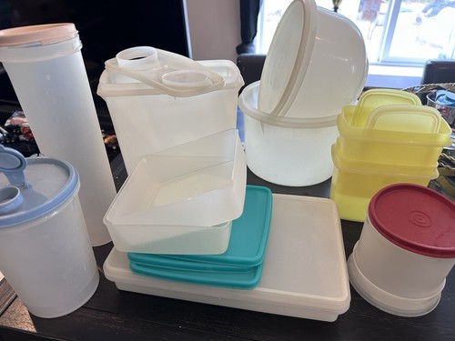 Nice vintage tupperware lot - vintage,