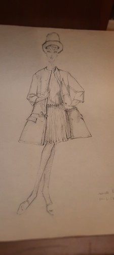 Bozzetto figurino moda - bozzetto,