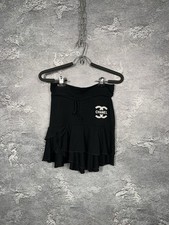 Minigonna vintage stile Chanel con logo taglia S