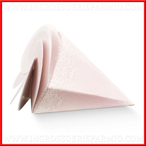 Coni confetti rosa - coni,