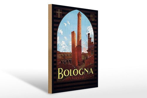 Targa legno viaggio 30x40 - in,