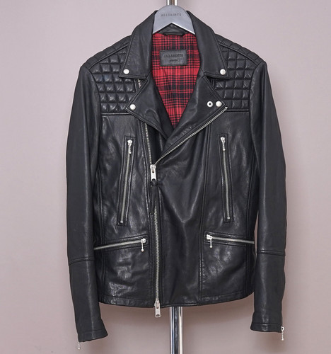 All saints giacca pelle uomo - all,