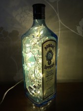 Lampada bottiglia upcycled