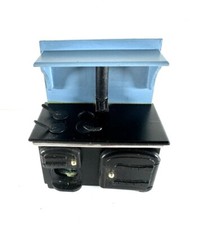 CUCINA CON FORNELLI MINIATURE CASA DELLE BAMBOLE 1999 DE AGOSTINI SCALA 1:12