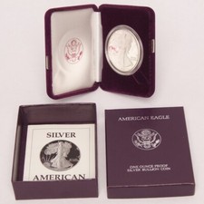 1987-S Silver American Eagle Dollar Proof