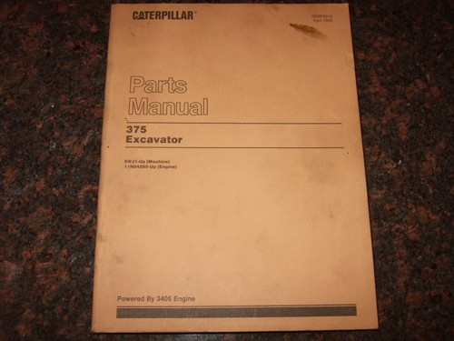 Cat caterpillar 375 manuale - 375,