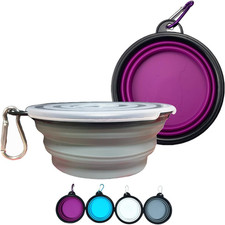 2 Pezzi Di Ciotole Pieghevoli