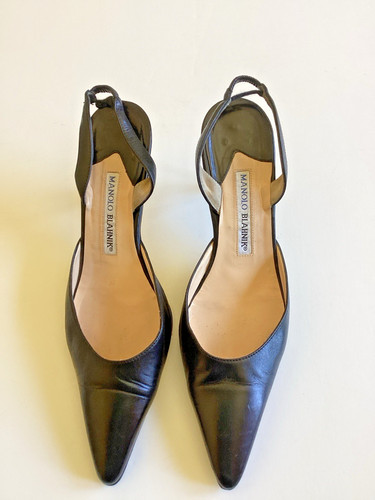 Autentico manolo blahnik nero - autentico,