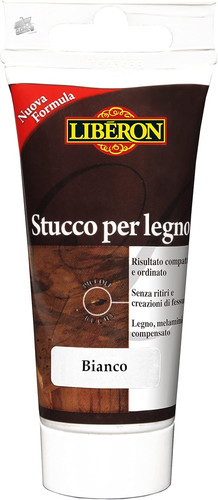 Stucco legno bianco liberon - bianco,