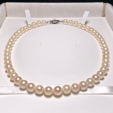 Collana girocollo perle Akoya