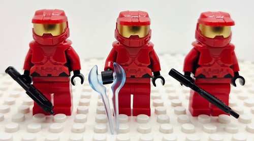 New trio red - new, halo