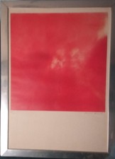 Litografia di Franco Angeli