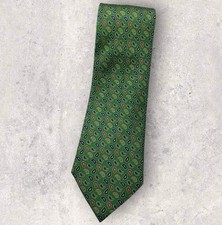 ANDREWS Silk Tie ITALY Green
