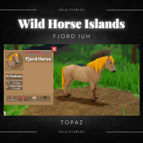 Island unique hair fjord - -,