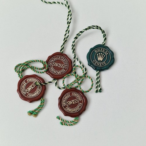 Rolex cosc seal tag - rolex,