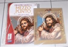 Quadri sacri a mezzo punto 14 GESU' CON LA CROCE - Fabbri Stafil