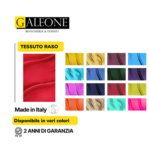 Tessuto stoffa raso satin 100 - tessuto,