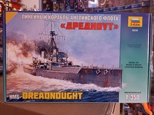 Hsm Dreadnought Kit Montaggio ZVEZDA Modellismo Statico Navale Nave Da Guerra 