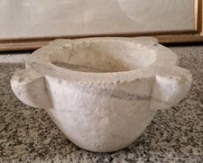 Vaso In Marmo Bianco (Medio)