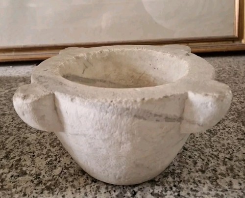 Vaso marmo bianco - marmo,