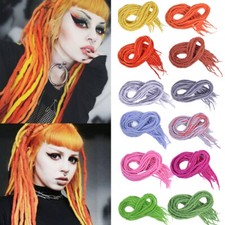Dreadlocks in lana fatti a