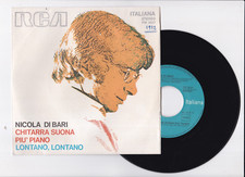 Disco 45 Giri Nicola di Bari Chitarra Suona più Piano - Lontano Lontano SCD6