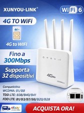 Router 4G LTE Wifi 300Mbps con