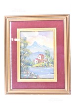 Quadro Dipinto Paesaggio Di