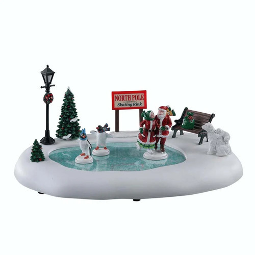 North pole skating rink - pole,