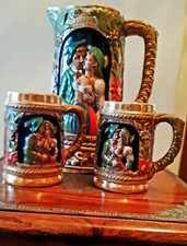 Delizioso Set Brocca 2 Boccali Birra