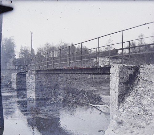 Francia ponte metallico c1910 - ponte,