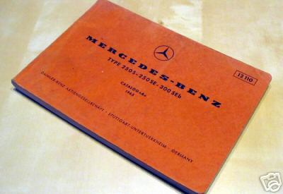 Mercedes 250s 250se - 250s,