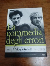 DVD TEATRO SHAKESPEARE COLLECTION - LA COMMEDIA DEGLI ERRORI ABB. EDITORIALE